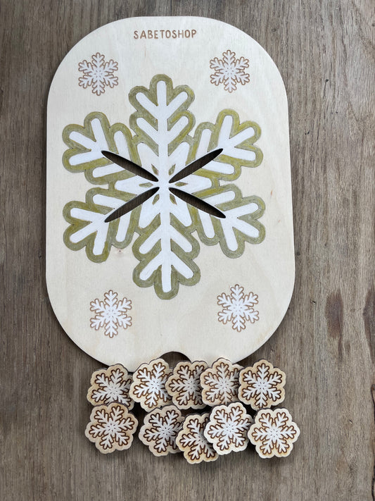 L’insert le flocon de neige