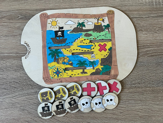 Insert la carte au trésor