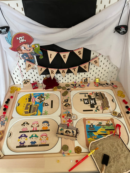 🏴‍☠️ Lot d’activités motricité fine - theme pirates 🏴‍☠️