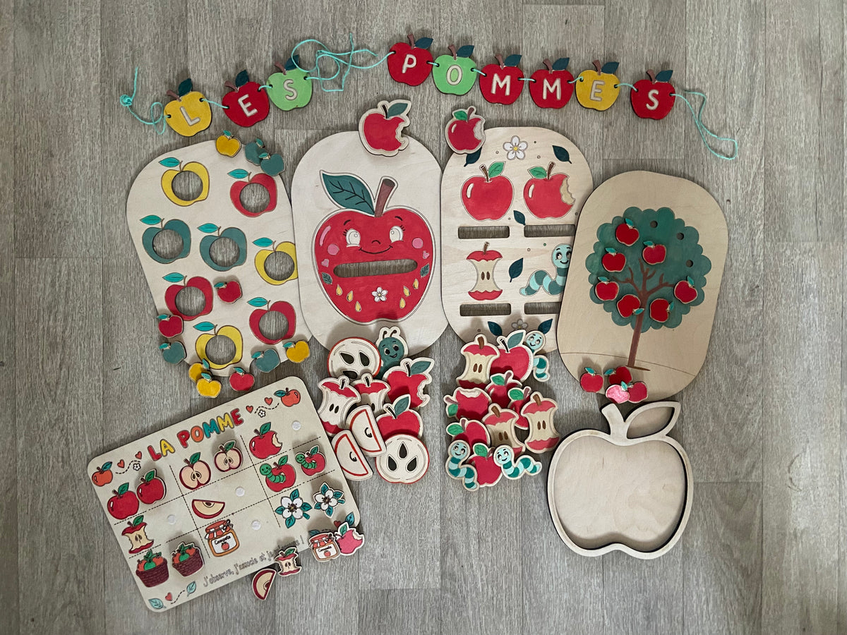 La collection complète des pommes 🍎