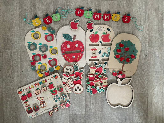 La collection complète des pommes 🍎
