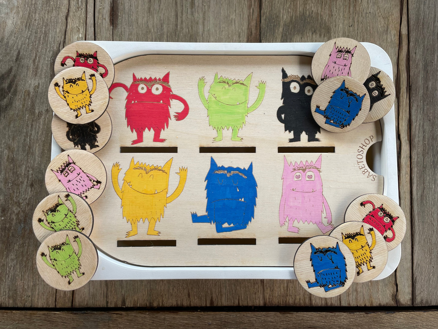 Insert les monstres émotions