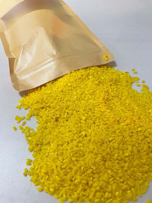 Riz coloré jaune