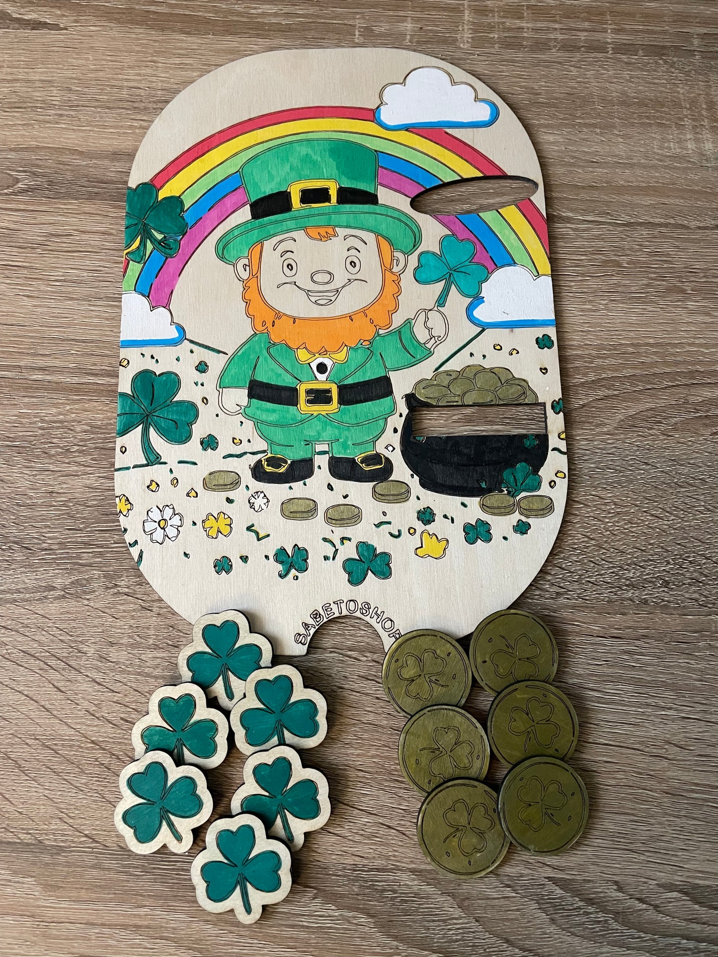 Lot d’inserts sur le thème de la Saint-Patrick