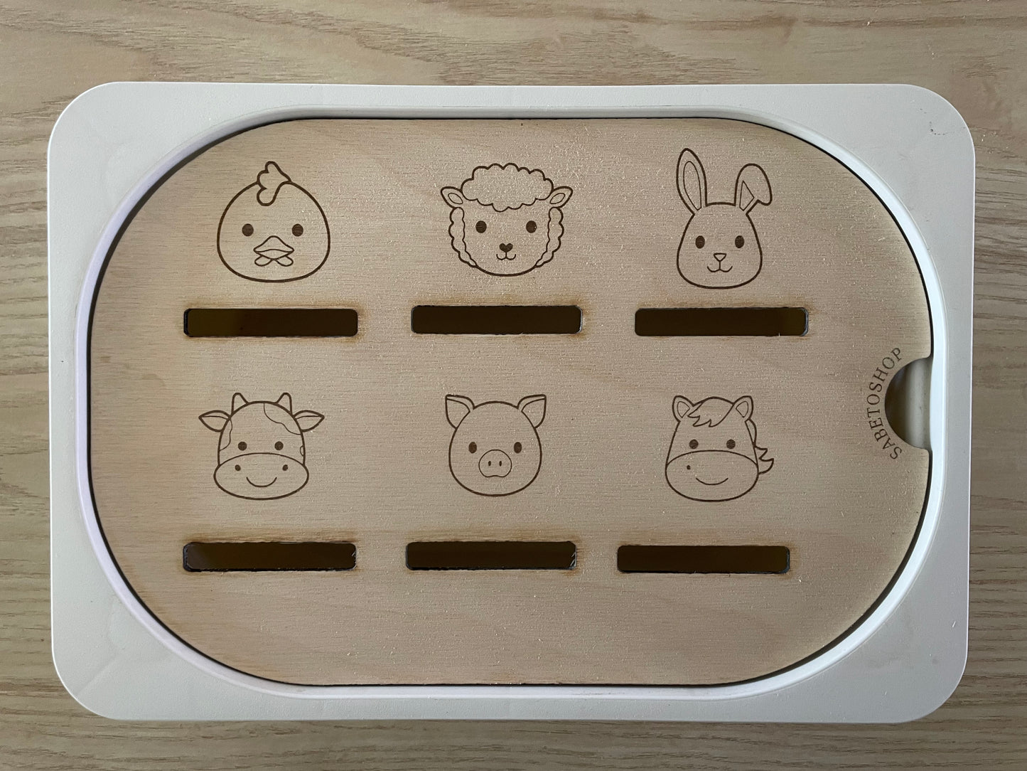 Insert association des animaux de la ferme