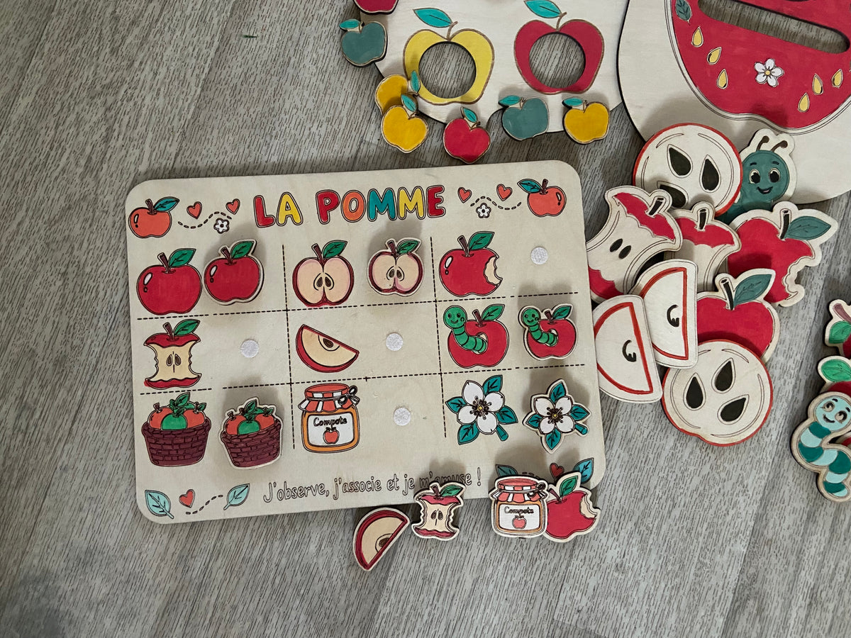 La collection complète des pommes 🍎