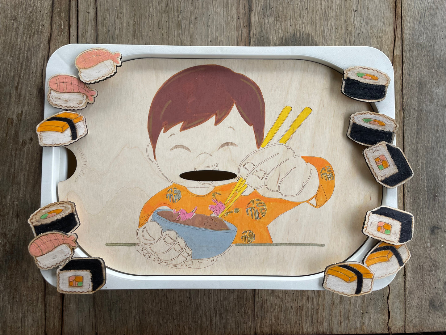 Insert “Dégustation de sushis”