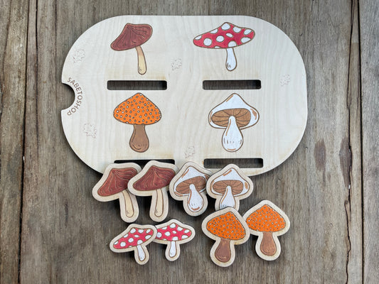 Insert Trofast les champignons