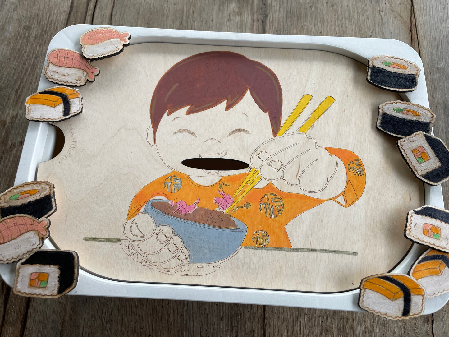 Insert “Dégustation de sushis”