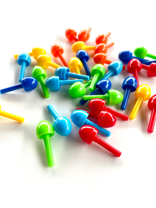 Lot de 36 picots multicolores