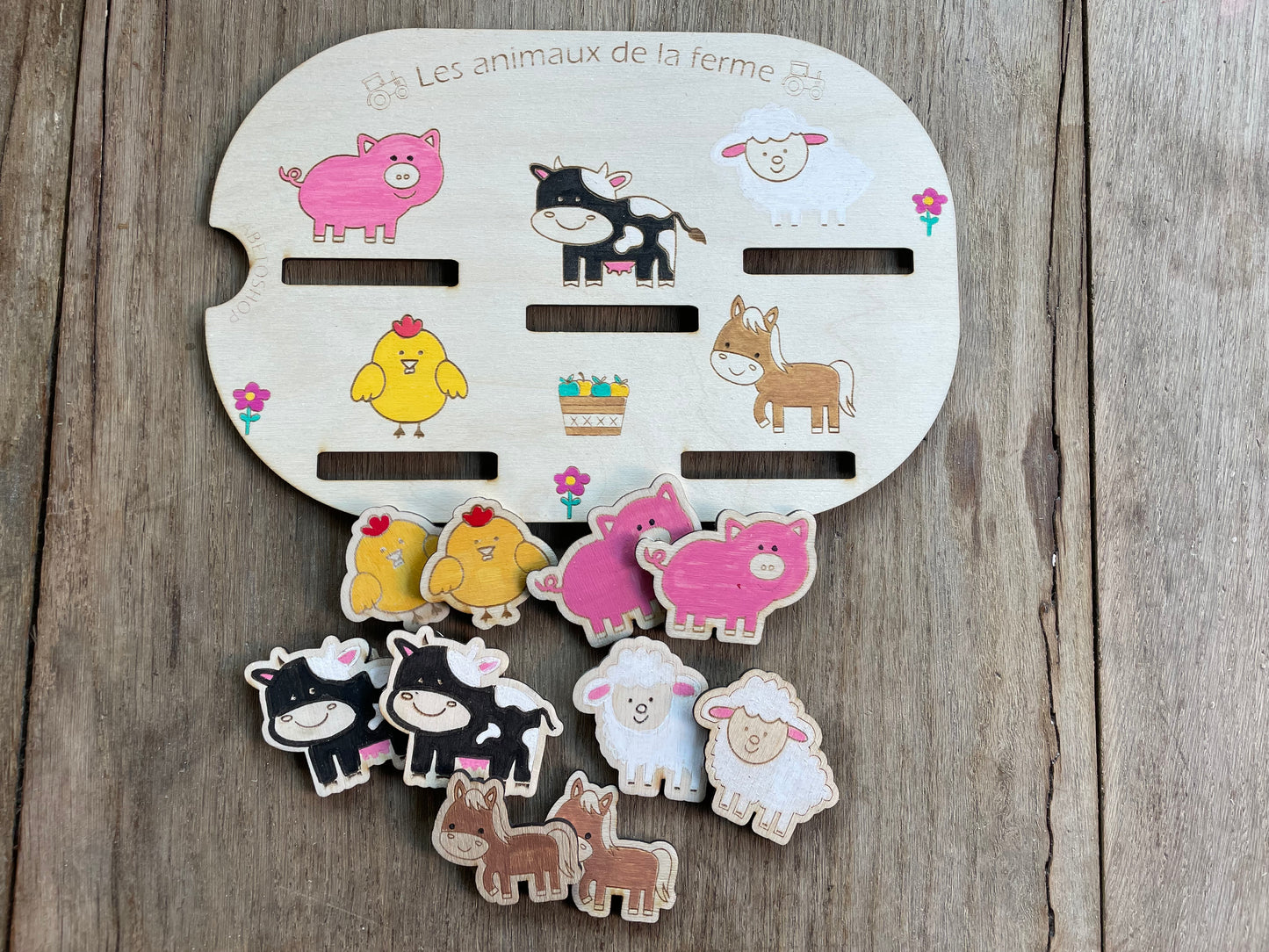 Insert les animaux de la ferme 🐮