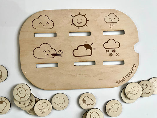 Plaque d’inserts Trofast   Météo