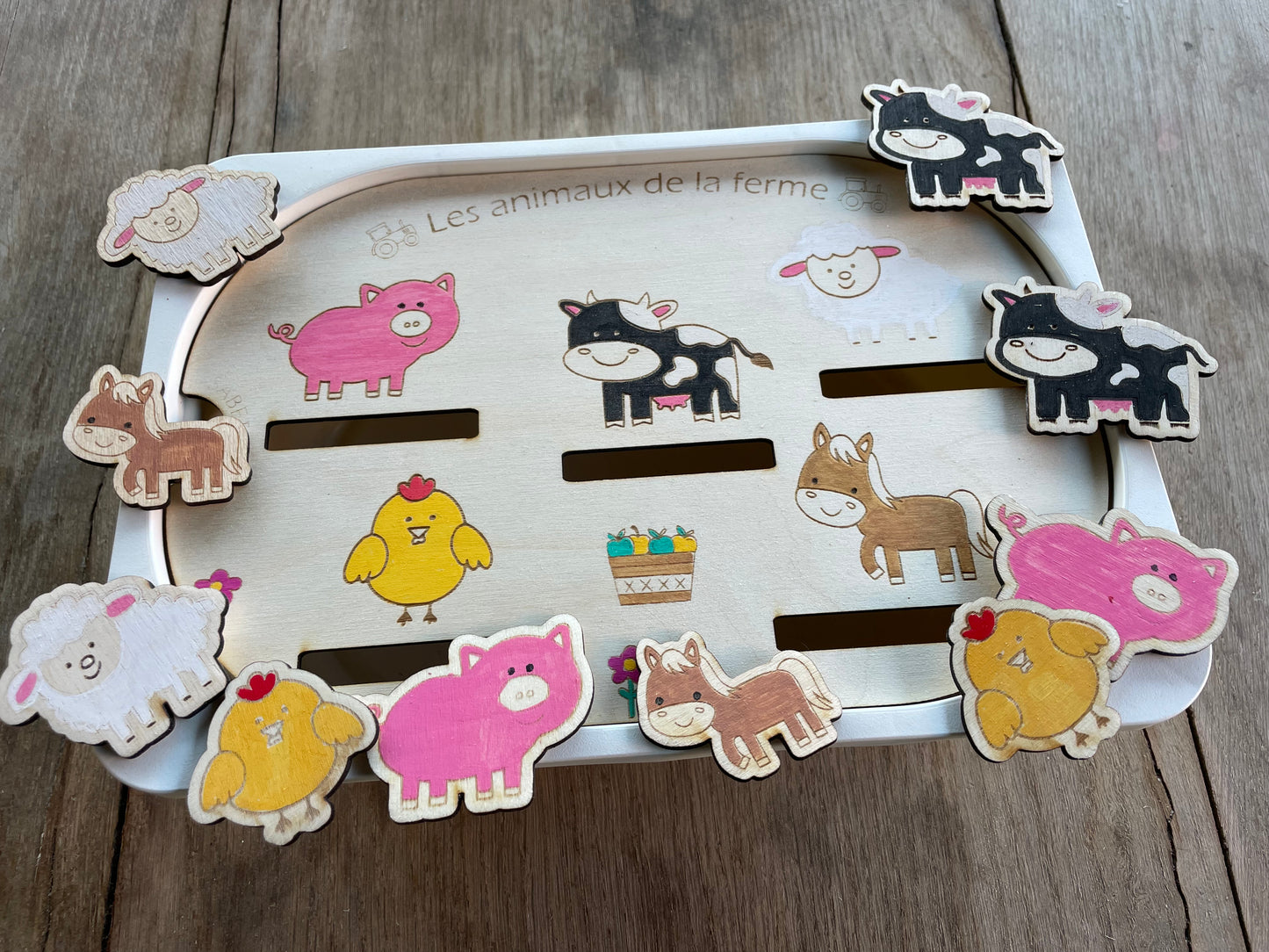 Insert les animaux de la ferme 🐮