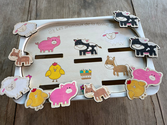Insert les animaux de la ferme 🐮