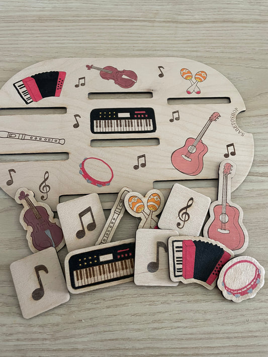 Insert les instruments de musique 🎵