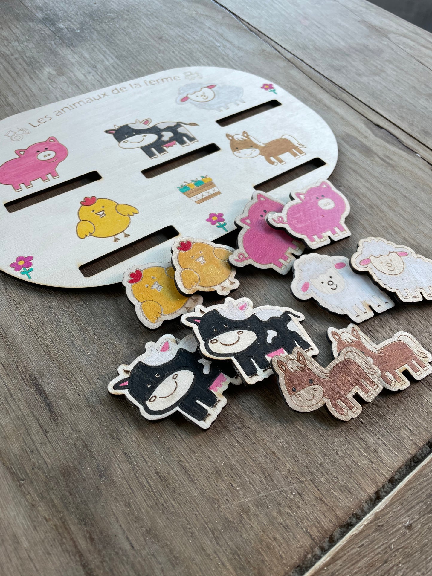 Insert les animaux de la ferme 🐮