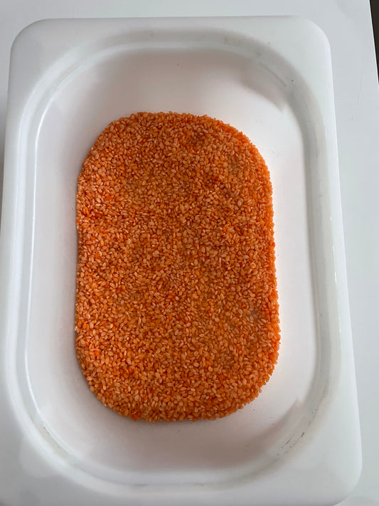 Riz coloré orange