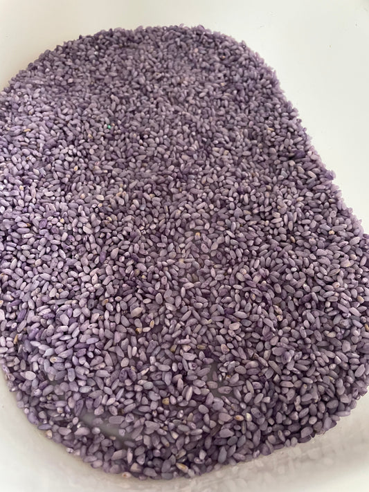Riz coloré violet
