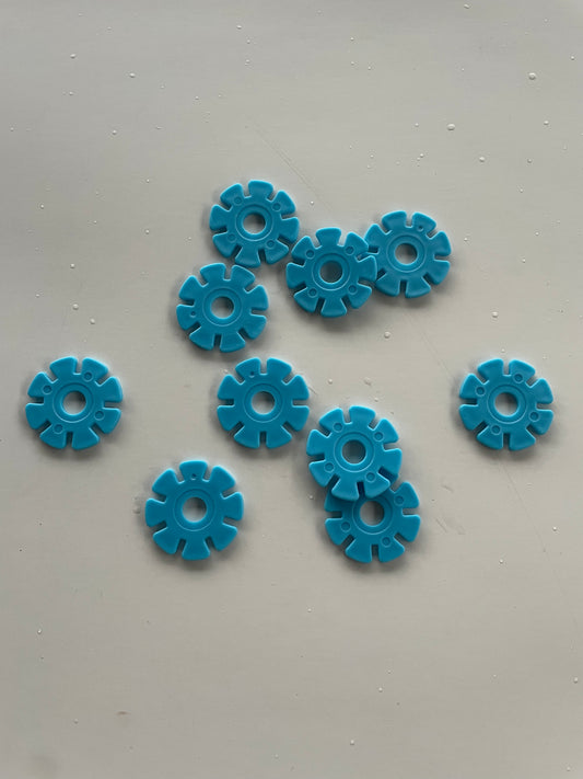 Lot de 10 inserts bleu