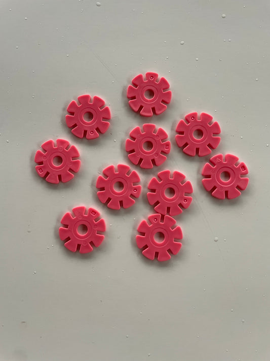 Lot de 10 inserts ( rose )